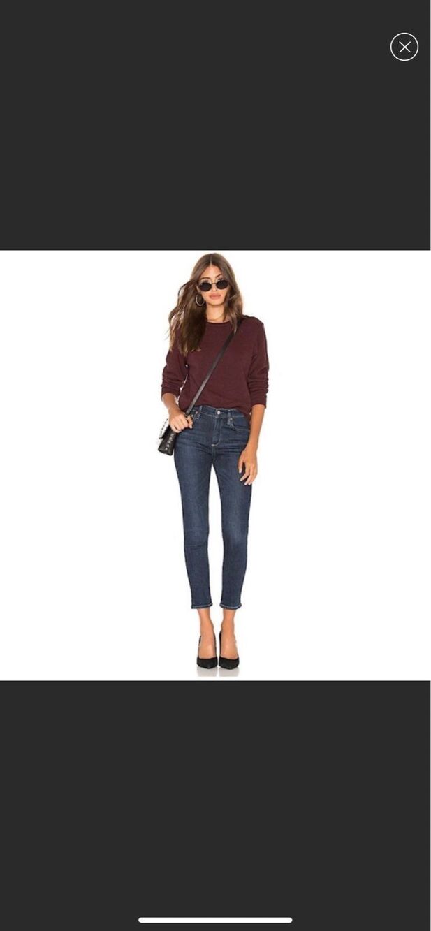 AGOLDE Sophie High Rise Skinny Jeans 27